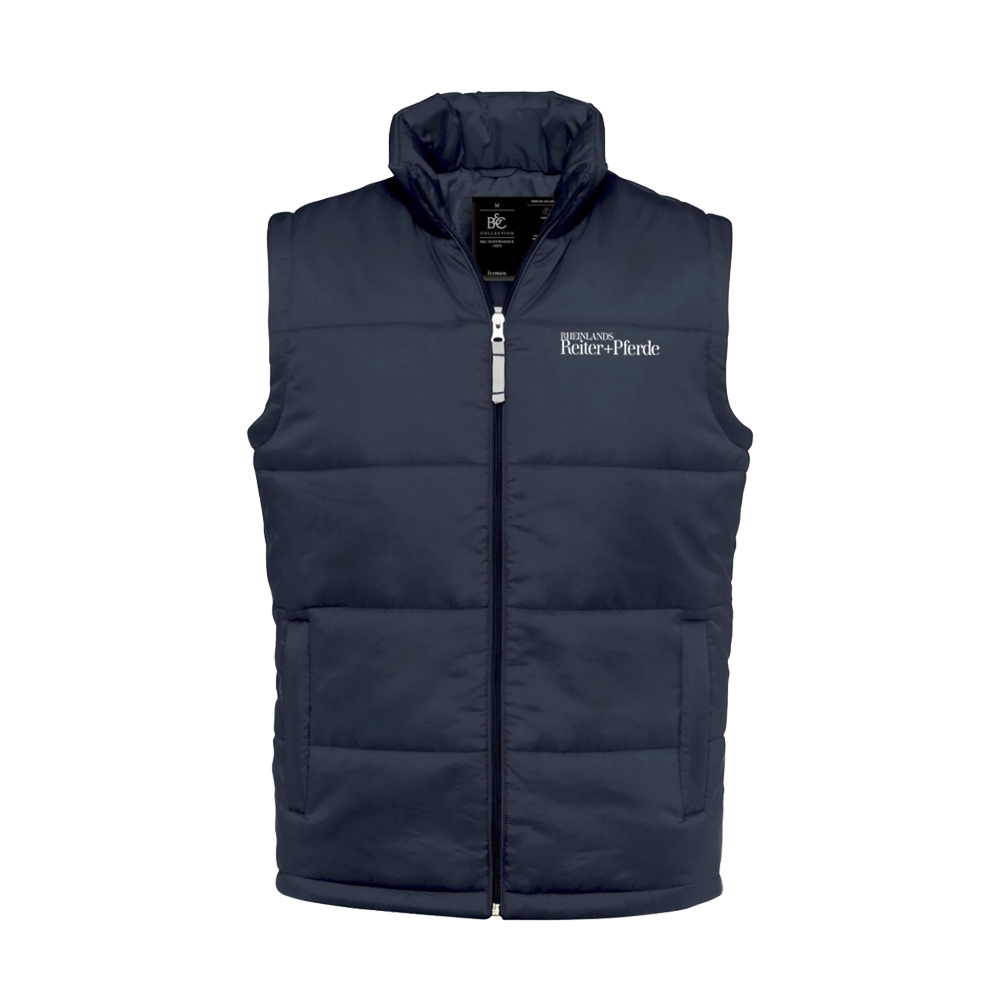 RRP B&C Herren Thermo Weste mit Stick