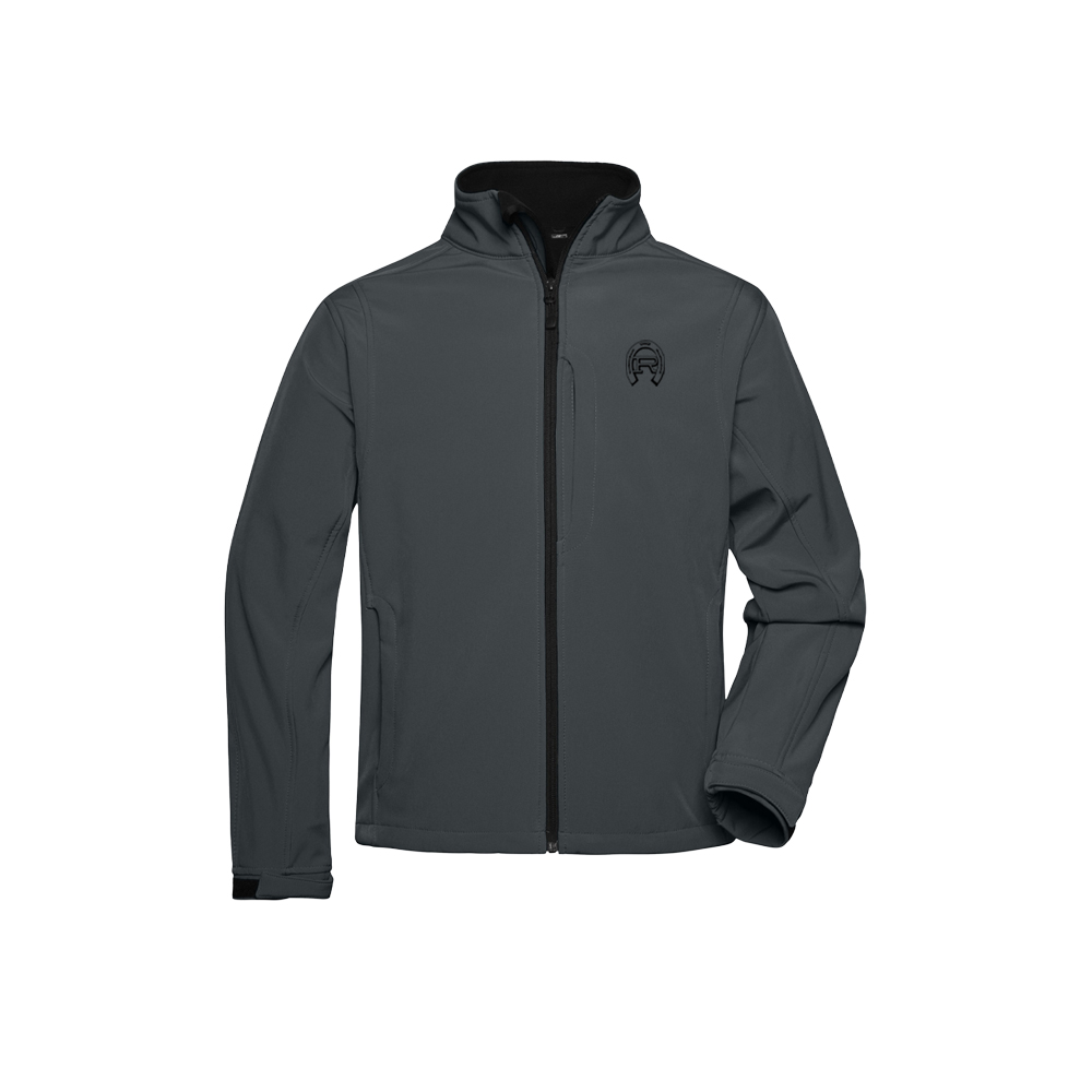 RRPKR JN135K Softshell Jacke Kinder Carbon -Reiten-