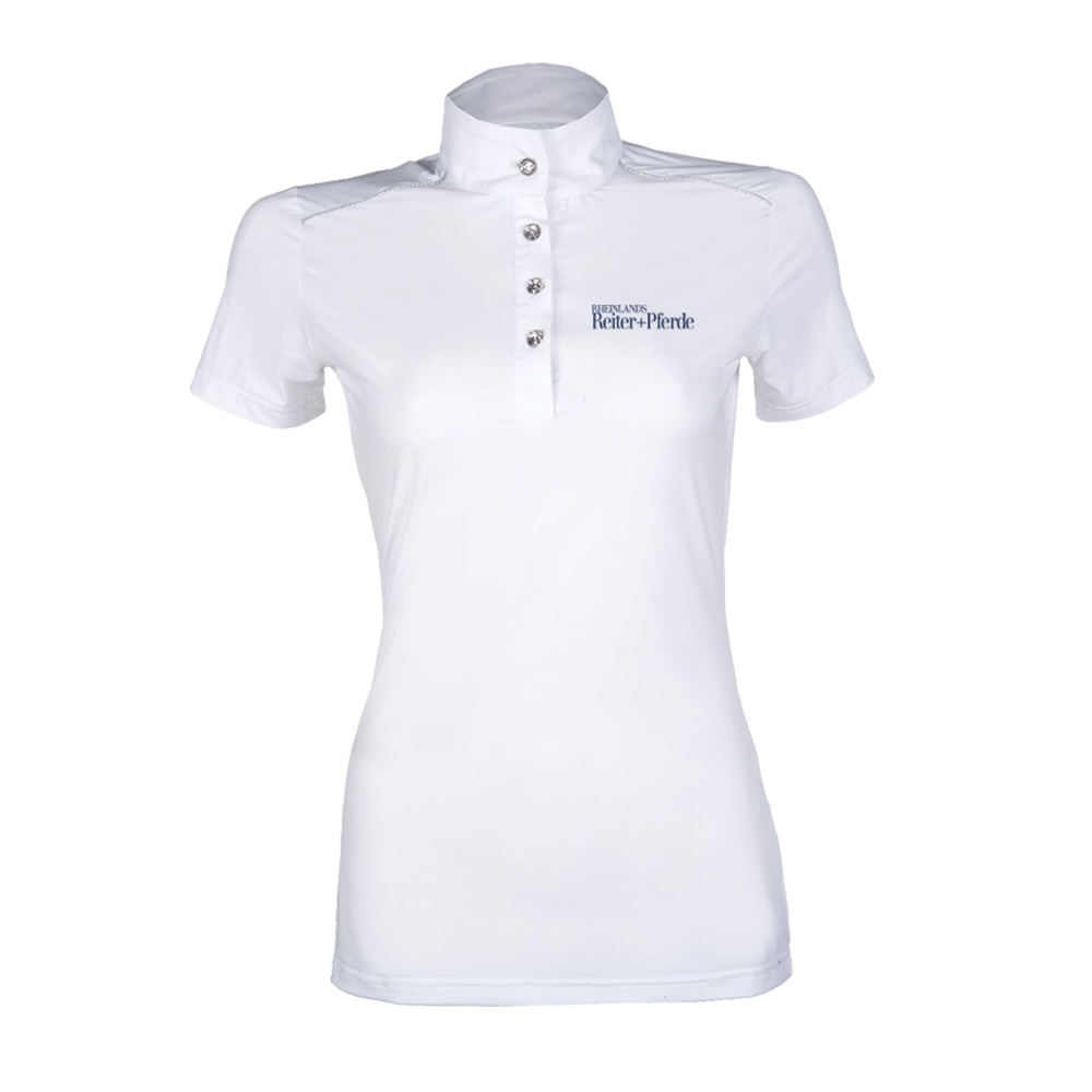 RRP HKM Turniershirt -Premium- weiß Druck