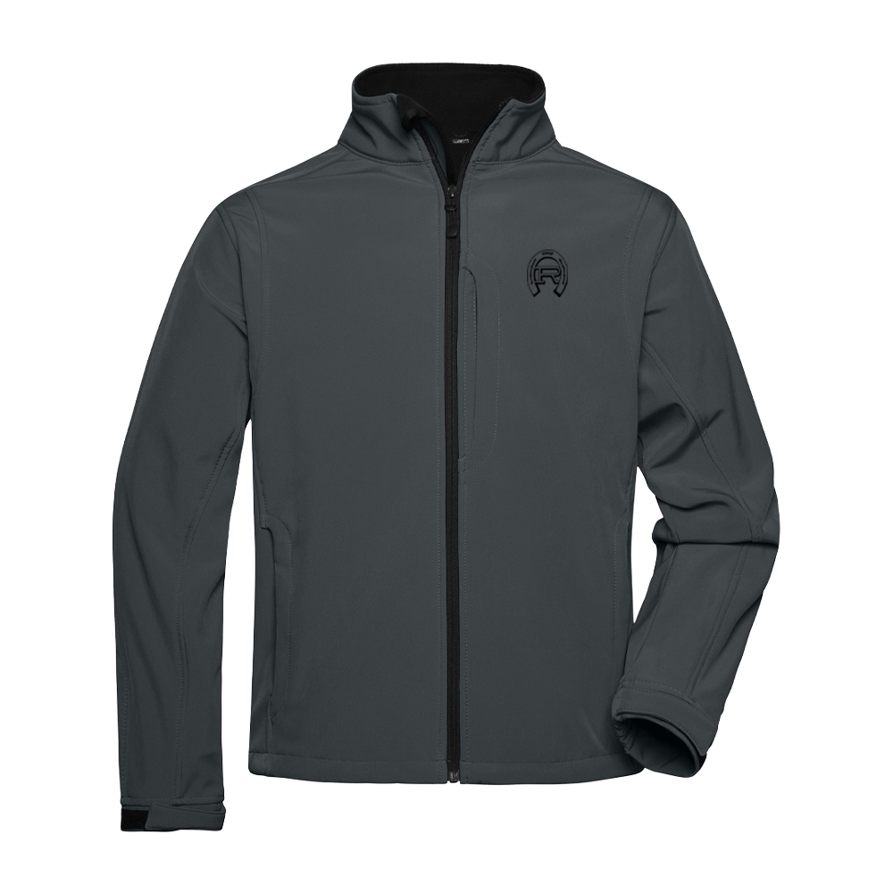 RRPKR JN135K Softshell Jacke Herren Carbon -Reiten-