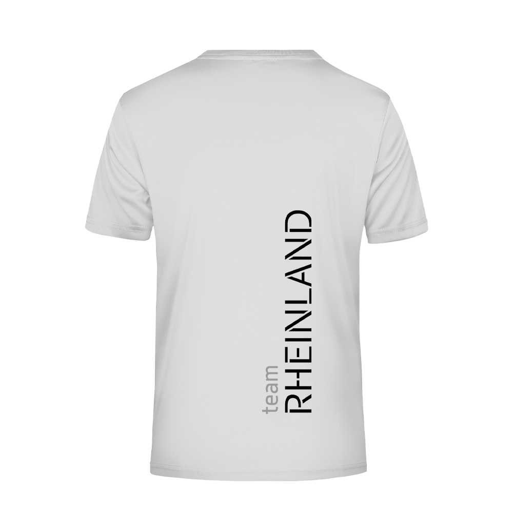 Team Rheinland Activ Tee unisex weiß XL