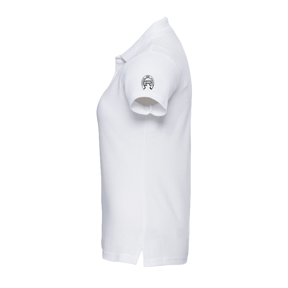 Team Rheinland Poloshirt tailliert weiß S
